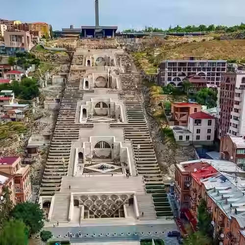 پلکان کاسکاد ارمنستان سفرو ایرانیان (2)