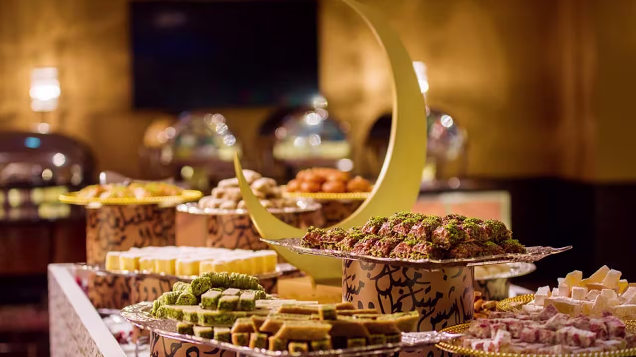 سفره های عید فطر دبی