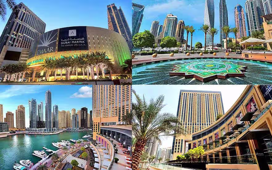 دبی مال و مارینا مال2