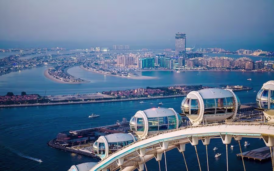 Bluewaters و Ain Dubai 2