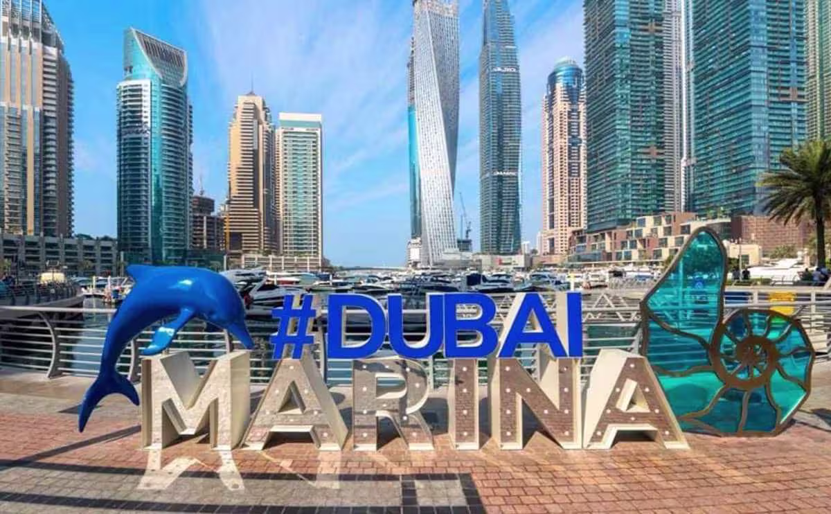 marina dubai دبی مارینا و JBR2