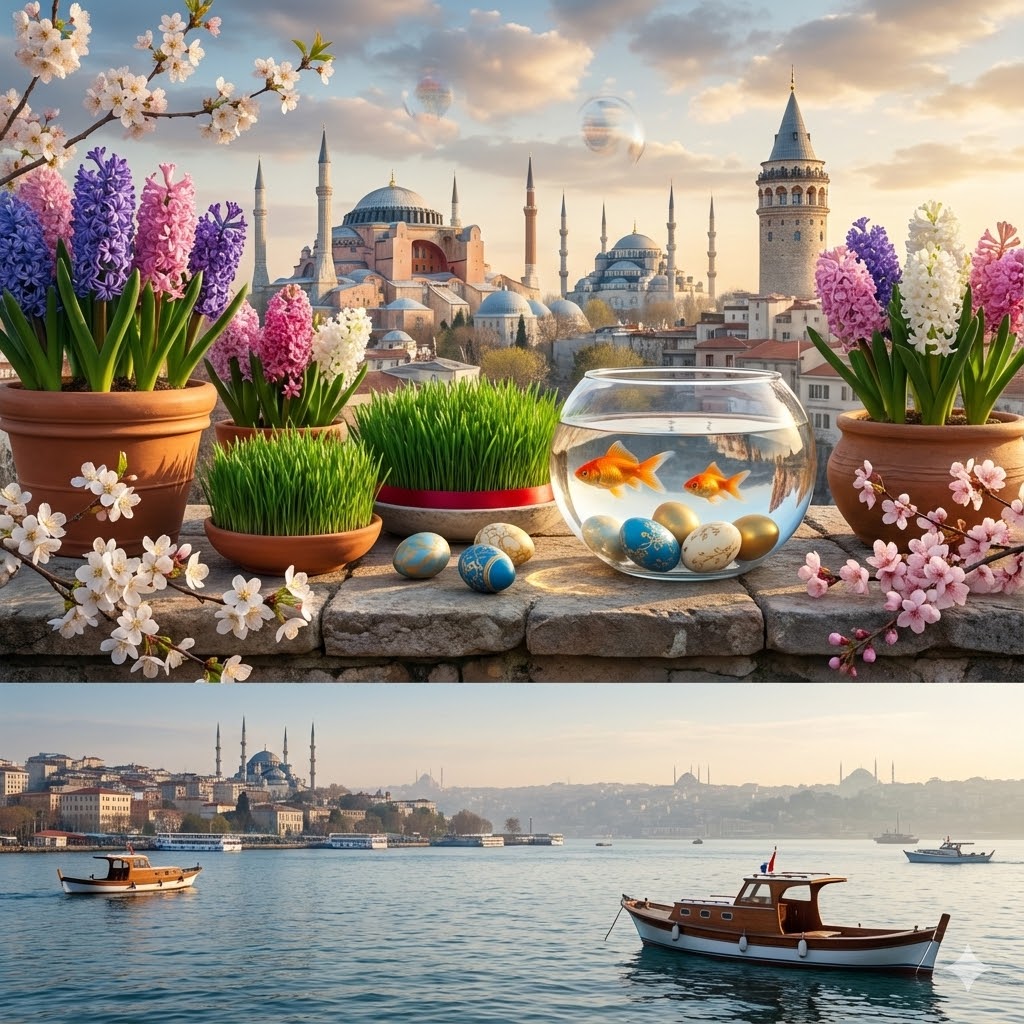 تور تهران به استانبول ویژه نوروز ۴شب و ۵روز✈️ هتل سه ستاره ⭐⭐⭐ (نوروز)#5730