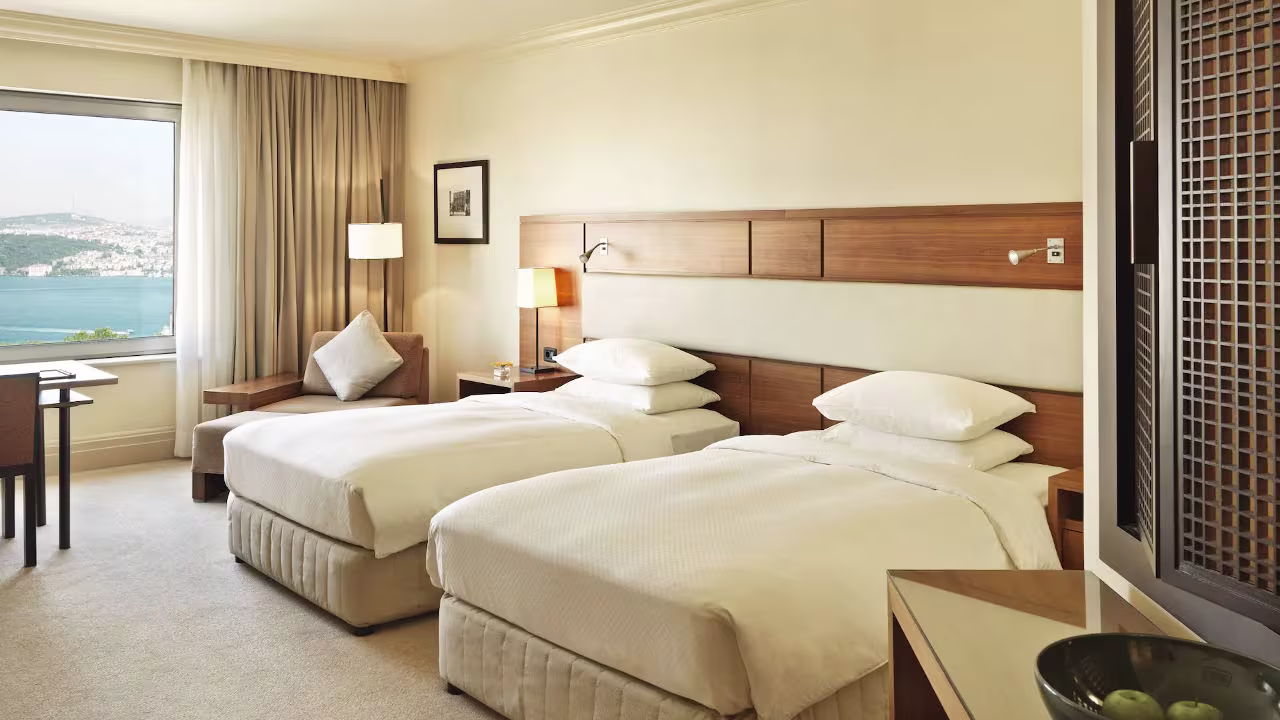 اتاق تویین هتل گرند حیات استانبول#7932