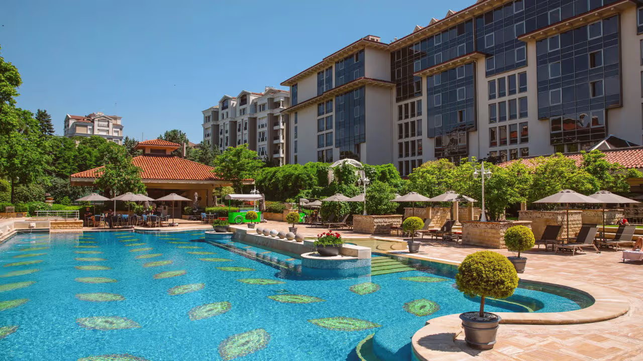 استخر در هتل گرند حیات استانبول#2855