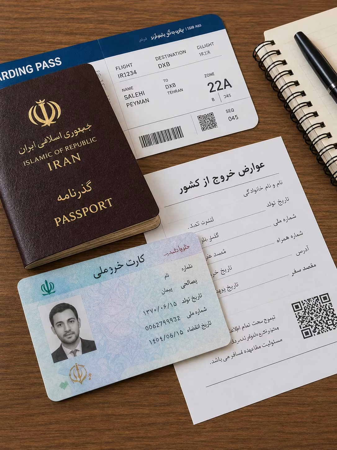 مدارک لازم برای دریافت ارز مسافرتی ۱۴۰۵#7873